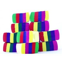 오색 종이 꽃가루 2cm 12 50장 개입 스노우스톰 5색 파티용테이프 폭죽내용, 단품