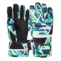 산악 방수 소년 스노우 미튼 겨울 스포츠 스키 갑 따뜻한 키즈 사이클링 갑 온열 옷, [01] one size, 03 as picture