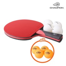 참피온 탁구라켓 PRO S (쉐이크)