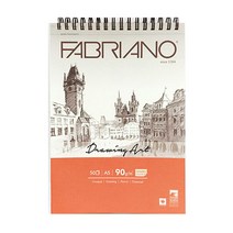 파브리아노 드로잉아트 스프링 SS01 A5 90g, 3개