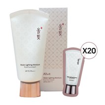 올빚 수분결 순수 선크림 (SPF35/PA+++) 60ml + 샘플증정 20매
