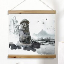 아트박스/꾸밈 ij496-우드스크롤_60CmX60Cm-한국전통