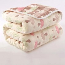 WEIHAN 순면 6겹 이불 타월이불 거즈이불 담요