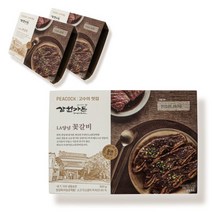 피코크(식품) 피코크 삼원가든 LA 꽃갈비 600g X 2개