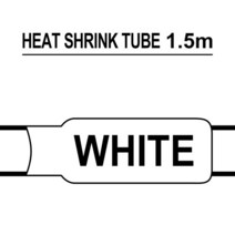 Brother HSe-211 용 IBOQVZG 검정색 221 231 241 611 621 631 641 P touch Labeller 열 수축 튜브 라벨 테, 01 Black on White_02 9mm
