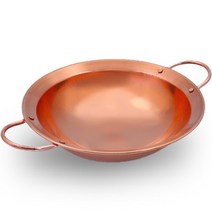 중식화구 중화렌지 두꺼운 순수 구리 주식 냄비 고전적인 중국 뜨거운 가스 버너 석탄 스토브 알코올 보일, 01 Gold_01 24cm Dia