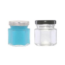미니유리병 SH30 1개 30ml 육각유리병, 금색마개