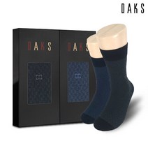 [AK PLAZA] [닥스양말] 신사2족세트 면스판디자인 작은사각 21302