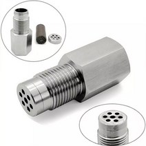 steel lambda o2 산소 센서 익스텐더 스페이서 with 촉매 m18x1.5 for decat hydrogen 람다 o2 익스텐더 스페이서 수정 엔진