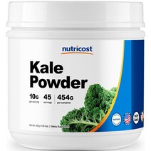 뉴트리코스트 케일 파우더 454g 1개 1서빙 10 000mg 45회분 Organic Kale Powder [454 GMS]