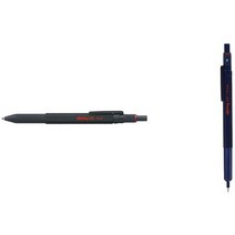 일본직발송 3. 로또링(Rotring) 【세트구매】로트링(rotring) 600 3in1 (멀티펜) 블랙 21116 펜슬 600 21, 멀티펜 블랙 펜슬 아이언블루_O, One Color