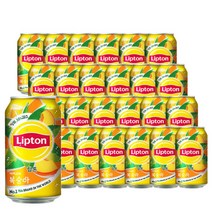 립톤 아이스티 복숭아 355ml 24캔 홍차 과일홍자 복숭아에이드 캔음료