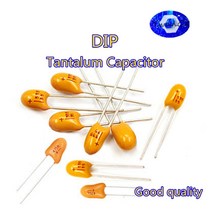 10PCS DIP 탄탈륨 커패시터 16V 25V 35V 50V 0.1 미크로포맷 1 2.2 4.7 10 33 226, 21 35V 1.5uF 155L
