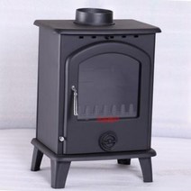 주물화목난로 가정용불멍 별장벽난로 제이슨 벽난로 독립진화벽난로 주철연목로 장작화로, 01 블랙 7-10일 발송