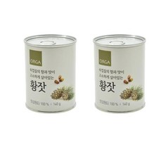 ORGA 간식 [기획]황잣(국산) (140gx2입) 명절 회사 탕비실 캠핑 아이들 선물, 29개