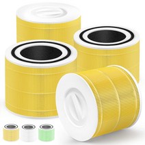 4팩 코어 300-RF-PA 공기 청정기 코어 P350 300S 교체용 코어 300-RF 300-RF-TX P350-RF 오리지널 3단계 H13 트루 헤파 필터 B07RV 1XLV