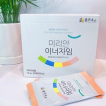 (최신정품)하이미 좋은효소 우수건강기능식품 미리안이너자임 15g*30포, 15g 30포