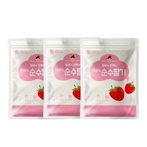 맛있는풍경 [맛있는풍경] 엄마가 선택한 순수딸기 3봉 기획, 단품없음