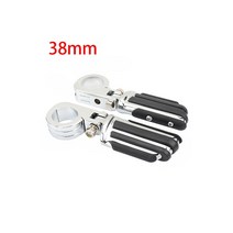 32mm 38mm 고속도로 페그 엔진 가드 크래시 바 마운트 클램프 발 페그 발판 할리, 38mm G