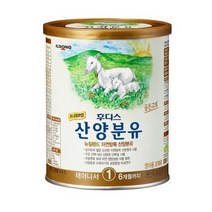 일동후디스 프리미엄 산양분유 1단계, 350g, 4개