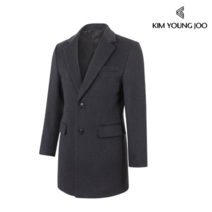 김영주 남성 가을 초겨울 캐시미어 트레드 코트 K2WMCT5089