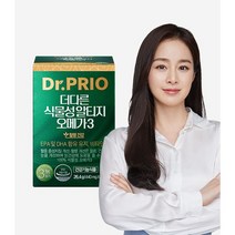 [닥터프리오] 더다른 식물성 알티지 오메가3 1개월분 60캡슐, 오메가3 5개월분