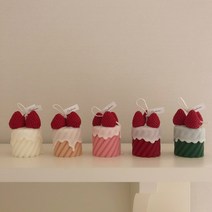 F5NATURE 딸기캔들 오브제캔들 생일선물 디자인 필라왁스 겨울 인테리어소품 결혼식 답례품, 레드베리, L, 09.넘버5