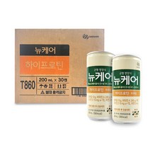 뉴케어 부모님 균형영양식 당뇨식 하이프로틴 검은깨 단백질 암환자 영양식 30캔 1박스, 뉴케어 하이프로틴 1박스 30캔, 200ml