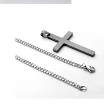 CROSS NECKLACE 러블리 교회 성당 십자가 목걸이 1P