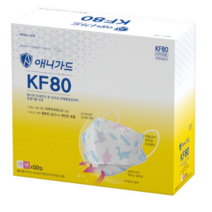 애니가드 공룡 웰빙 황사마스크 뉴 프리미엄 소형 KF80, 10개입, 15개