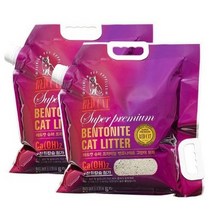 레드캣 슈퍼프리미엄 벤토나이트 고양이모래 6kg*2ea