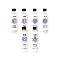 [1AB/당일출고] 단백질 보충제 애플맛 프로틴 워터 480ml x 6개입 WPI/BCAA 분리유청단백/아미노산, 단품, 단품