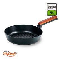 도루코 마이셰프 헤이즐 인덕션IH 원형 그릴팬 26cm, 없음