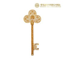 24k 순금 크로바 행운의 황금 열쇠 7.5g (2돈)