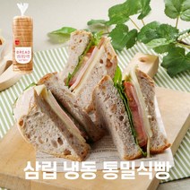 올찬 냉동 통밀 식빵 4봉, 720g, 4개