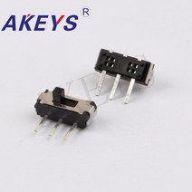100PCS MSK-12D19 미니 슬라이드 스위치 1P2T SPDT 측면 삽입 3 핀 토글 마이크로, 02 G3