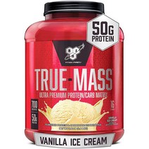 BSN 트루-매스 프로틴 바닐라 아이스 크림 2.64kg