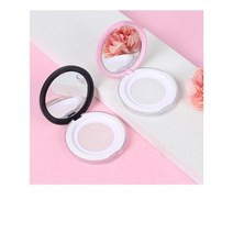 슬림형 그물망 공병 폰즈 가루 파우더 케이스 소분 휴대용 공용기, 블랙, 1개
