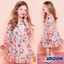 젤리스푼 New윈디프릴플라워원피스