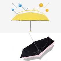 런웨이브 미니 5단 양우산 양산 우산 암막 초경량