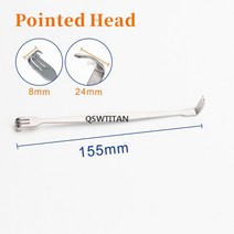 수의학 수술기구 소형 동물 견인기 풀 후크 스킨, 03 빨간, [03] 빨간