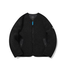 스트릿 커버낫 COVERNAT 예티 플리스 카라리스 자켓 블랙