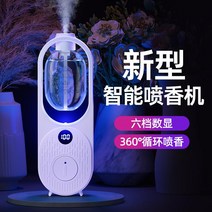 전자디퓨저 아로마 테라피 향수 오일 탈취제 방향제, 단일사이즈, 16_업그레이드디지털디스플레이2에센셜오일5병