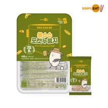[심플잇] 든든한 한끼로 좋은 옥수수 포켓누룽지 408g(34g X 12봉) 외, 옥수수누룽지800g