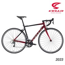 (완조립/사은품) 첼로 2023 스칼라티 A1 시마노 클라리스 16단 알루미늄 로드자전거, [490] 크롬 루비_블랙  (완조립)