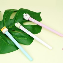 햄치 LED라이트볼펜 불빛나오는 반짝반짝 라이트겸용 펜, 랜덤
