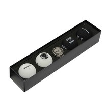 볼빅 마블 퍼니셔 VIVID 골프공 3피스 롱4구, 화이트, 블랙, 1세트