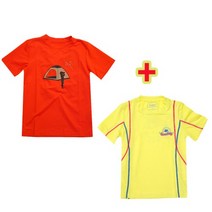 HALLA SPORT 아동 렌지 티셔츠+타미 티셔츠