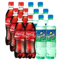 코카콜라 업소용 500ml PET 6p + 스프라이트 업소용 500ml PET 6p, 1세트