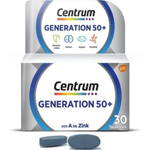 센트룸 종합비타민 실버 30개입, 1통, 40g
